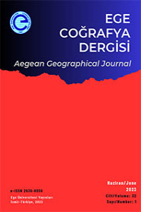 Ege Coğrafya Dergisi Kapak resmi