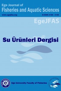 Su Ürünleri Dergisi Kapak resmi