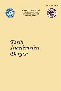 Tarih İncelemeleri Dergisi Kapak resmi