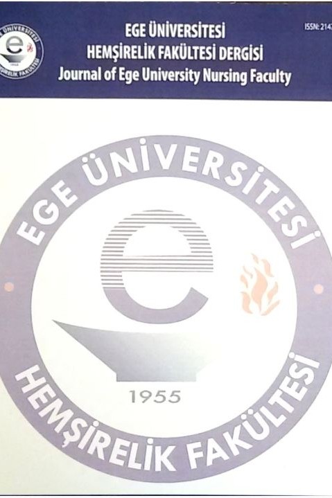 Ege Üniversitesi Hemşirelik Fakültesi Dergisi Kapak resmi